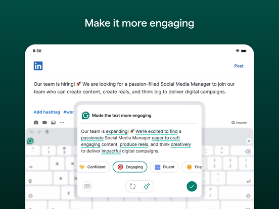 Grammarly: AI Keyboard & Notes screenshot 6