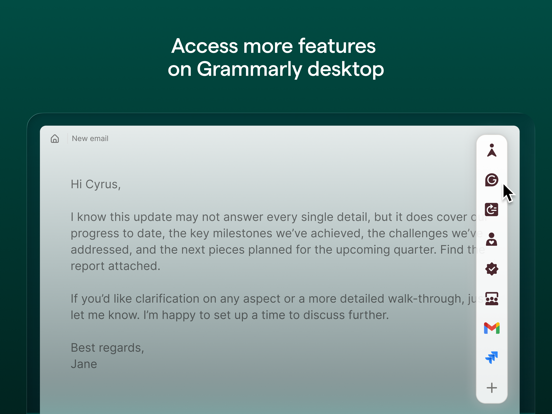 Grammarly: AI Keyboard & Notes screenshot 1