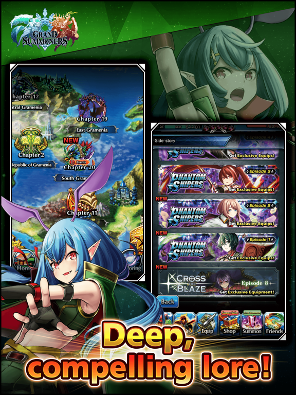 Grand Summoners - Anime RPG screenshot 2