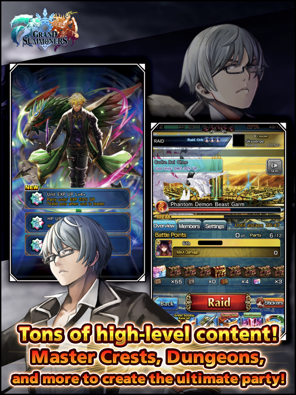 Grand Summoners - Anime RPG screenshot 1