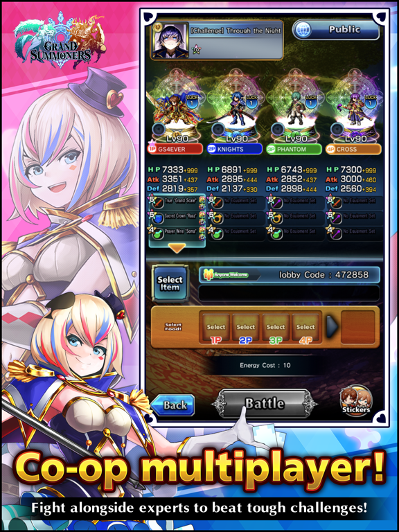 Grand Summoners - Anime RPG screenshot 4