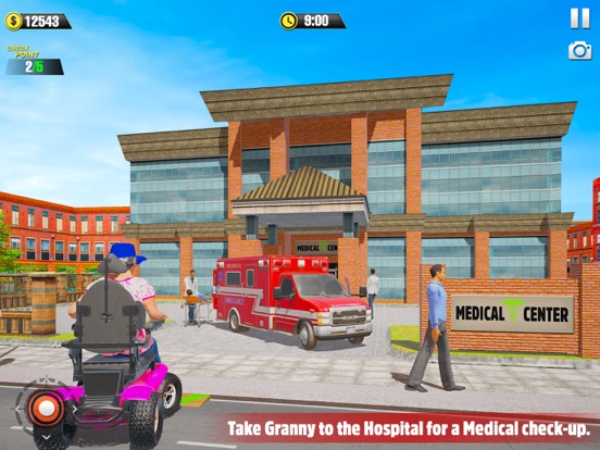 Granny Wheelie Driving Game screenshot 6