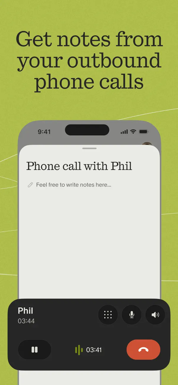 Granola - AI Meeting Notes screenshot 1
