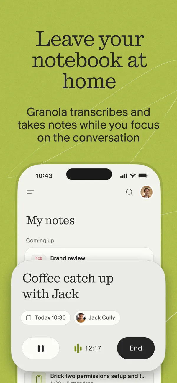 Granola - AI Meeting Notes screenshot 6
