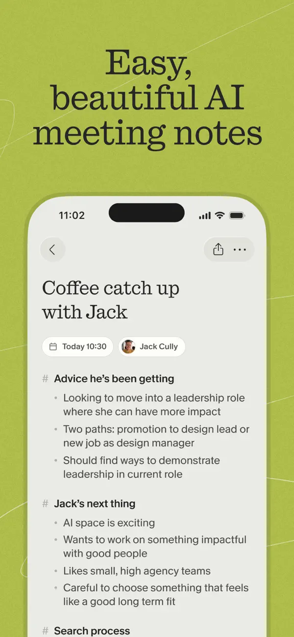 Granola - AI Meeting Notes screenshot 5
