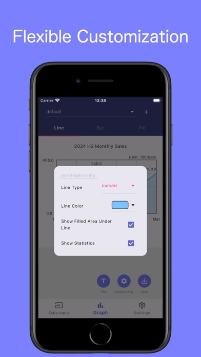 Graph Maker - easy combo chart screenshot 3