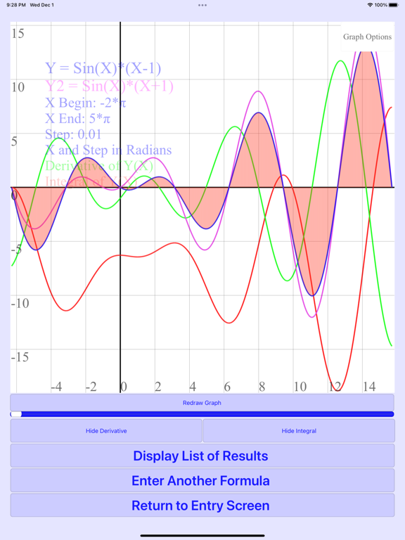 GraphMath screenshot 1