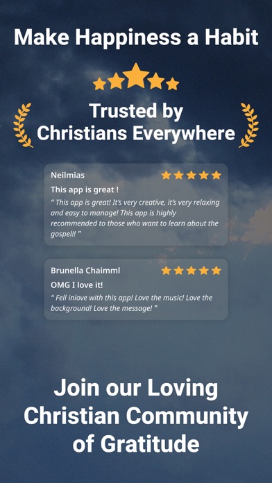 Gratitude - Christian Journal screenshot 1