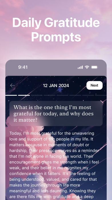 Gratitude Daily Journal, Diary screenshot 5