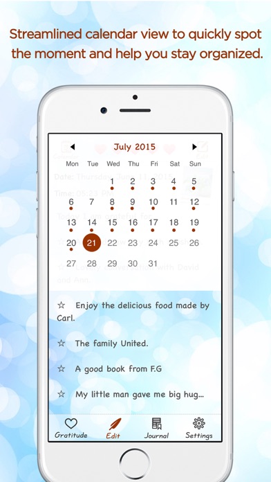 Gratitude Journal - The Life-changing App screenshot 2