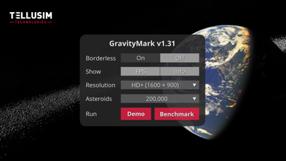 GravityMark GPU Benchmark screenshot 1