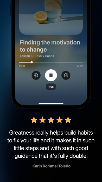 Greatness: Daily Habit Tracker screenshot 8