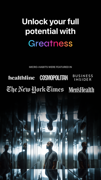 Greatness: Daily Habit Tracker screenshot 1
