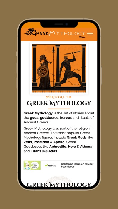 Greek Mythology - Gods & Myths screenshot 2