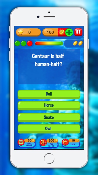 Greek Mythology Trivia Quiz - Free Knowledge Game screenshot 1