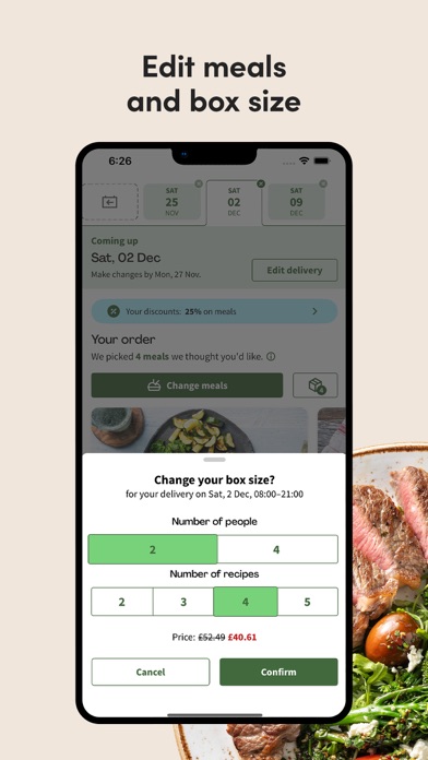 Green Chef: Healthy Recipes screenshot 1