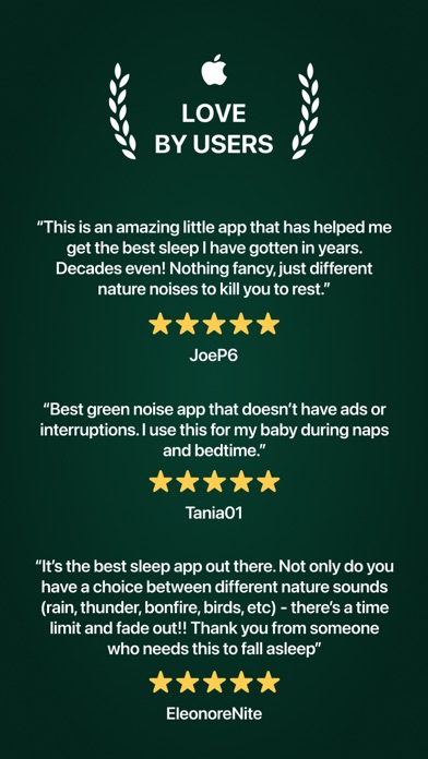 Green Noise - Sleeping Sounds screenshot 2