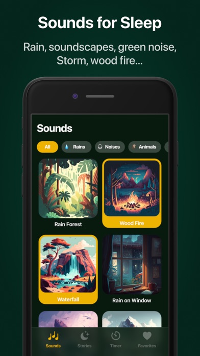 Green Noise - Sleeping Sounds screenshot 3