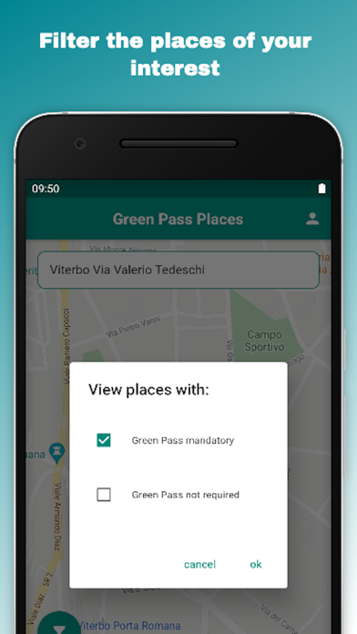 Green Pass Places screenshot 3