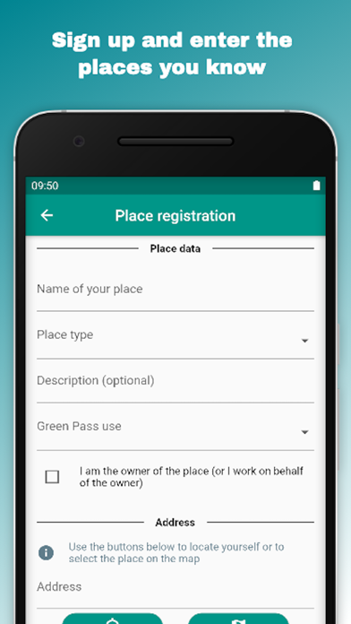 Green Pass Places screenshot 2