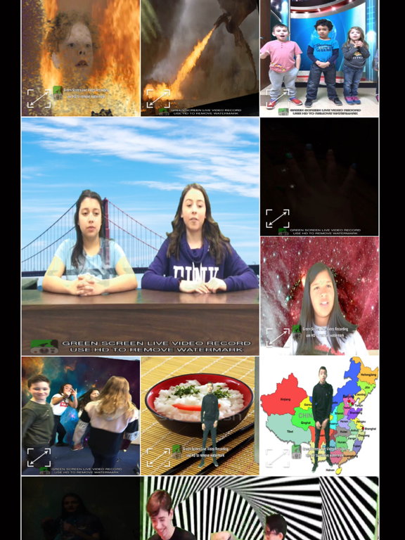 Green Screen Live Video Record screenshot 1