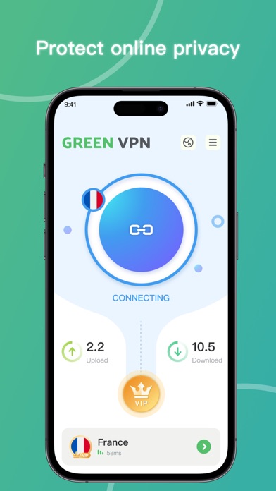 Green VPN - Tunneling screenshot 1
