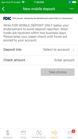 Greenfield Savings Bank screenshot 2