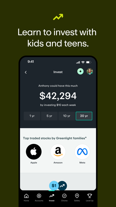 Greenlight Kids & Teen Banking screenshot 2