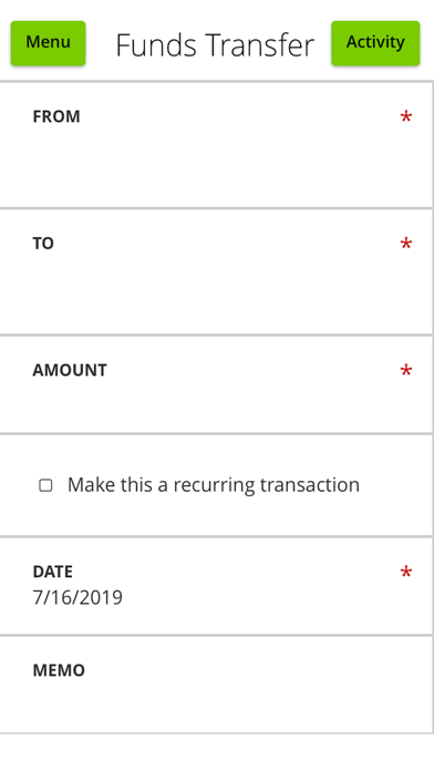 GreenState CU Mobile screenshot 1
