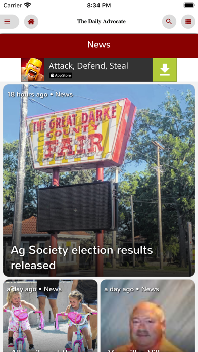 Greenville Daily Advocate screenshot 4