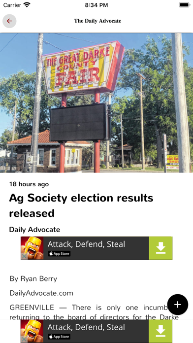Greenville Daily Advocate screenshot 3