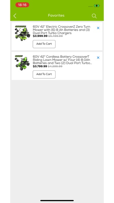Greenworks Shopping screenshot 1