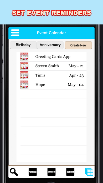 Greeting Cards App screenshot 1