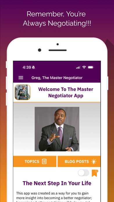 Greg, The Master Negotiator screenshot 4