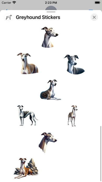 Greyhound Stickers screenshot 4