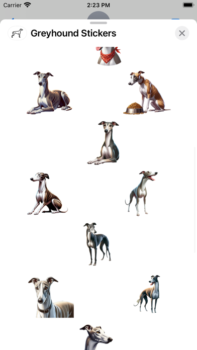 Greyhound Stickers screenshot 5