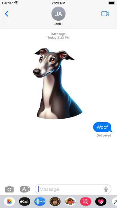 Greyhound Stickers screenshot 3