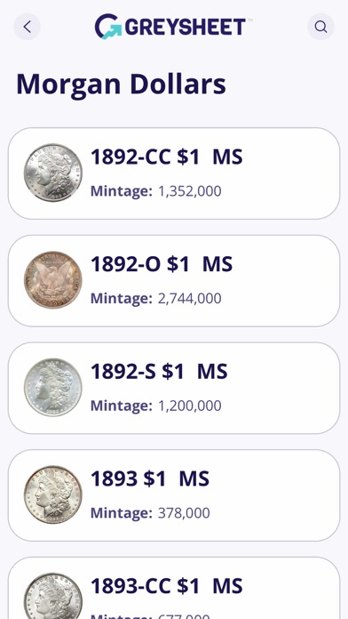 Greysheet: Rare Coin Pricing screenshot 5