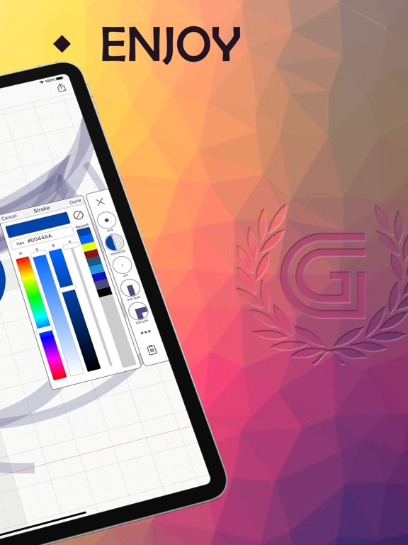 Grid Draw- Logo & Icon Creator screenshot 9