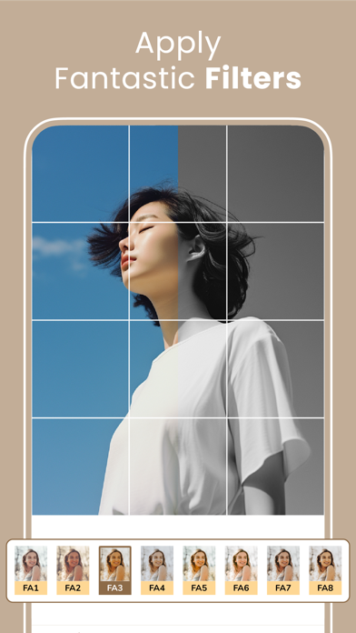 Grid layout for Instagram feed screenshot 5