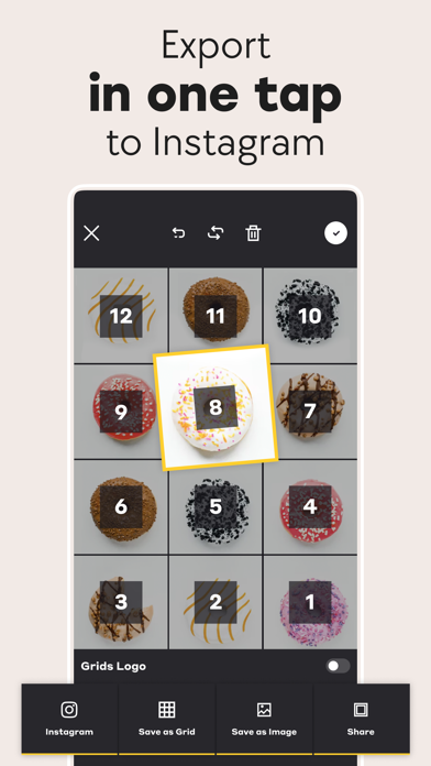GRIDS Post maker for Instagram screenshot 3