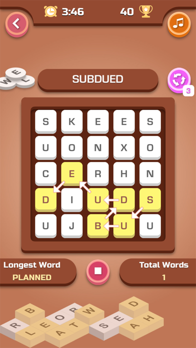 Gridwordy screenshot 2