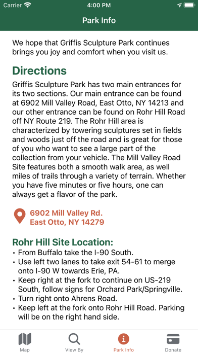 Griffis Sculpture Park screenshot 2