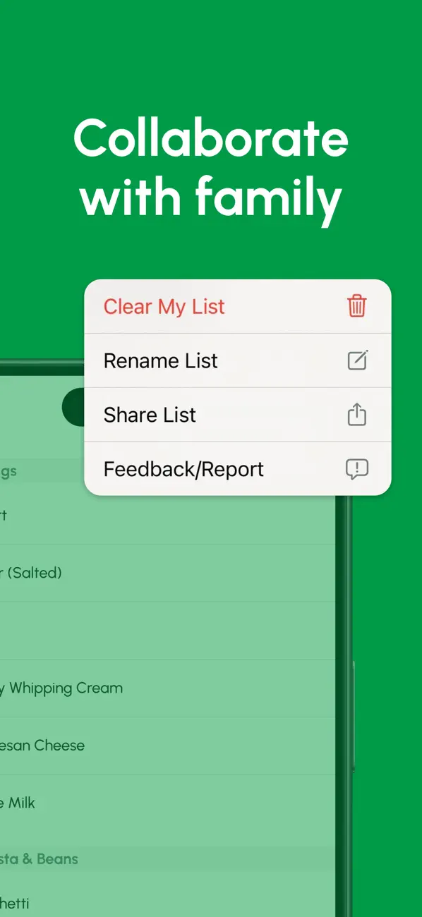 Grocery Buddy: Make Lists Fast screenshot 1