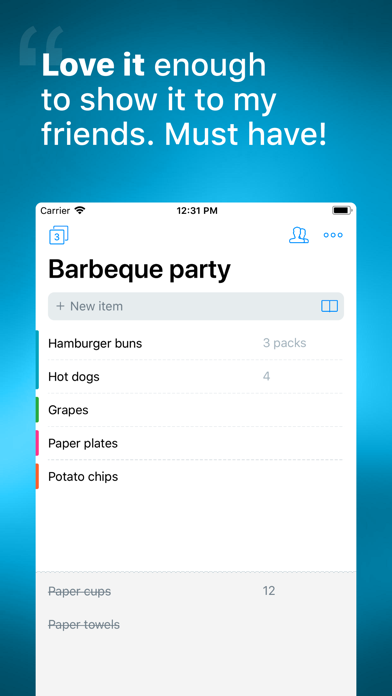 Grocery List with Sync screenshot 5