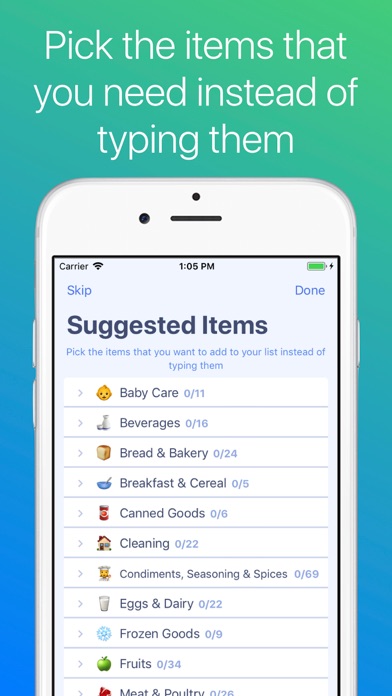 Grocery List ◎ screenshot 3