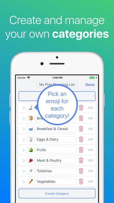 Grocery List ◎ screenshot 2