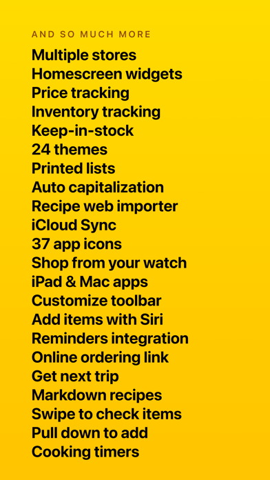 Grocery - Smart Shopping List screenshot 1