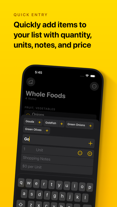Grocery - Smart Shopping List screenshot 5