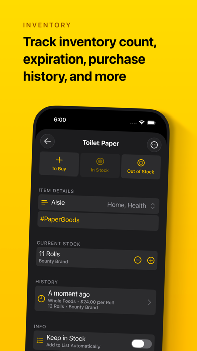 Grocery - Smart Shopping List screenshot 2